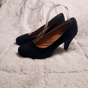 Clarks Black Heels for Women